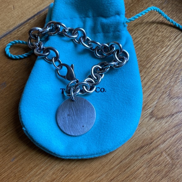 Return to Tiffany 925 circle charm bracelet - Picture 3 of 3
